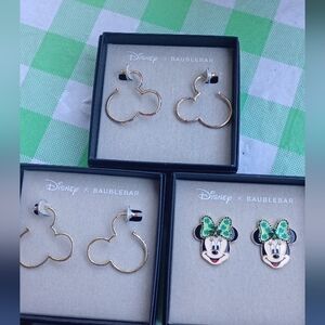 3PCK BUNDLE - Disney X Baublebar Earrings